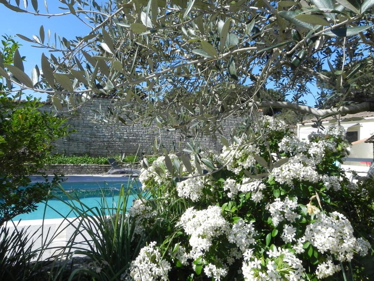Villa Del Re 3 Face A La Piscine La Flotte Exterior foto