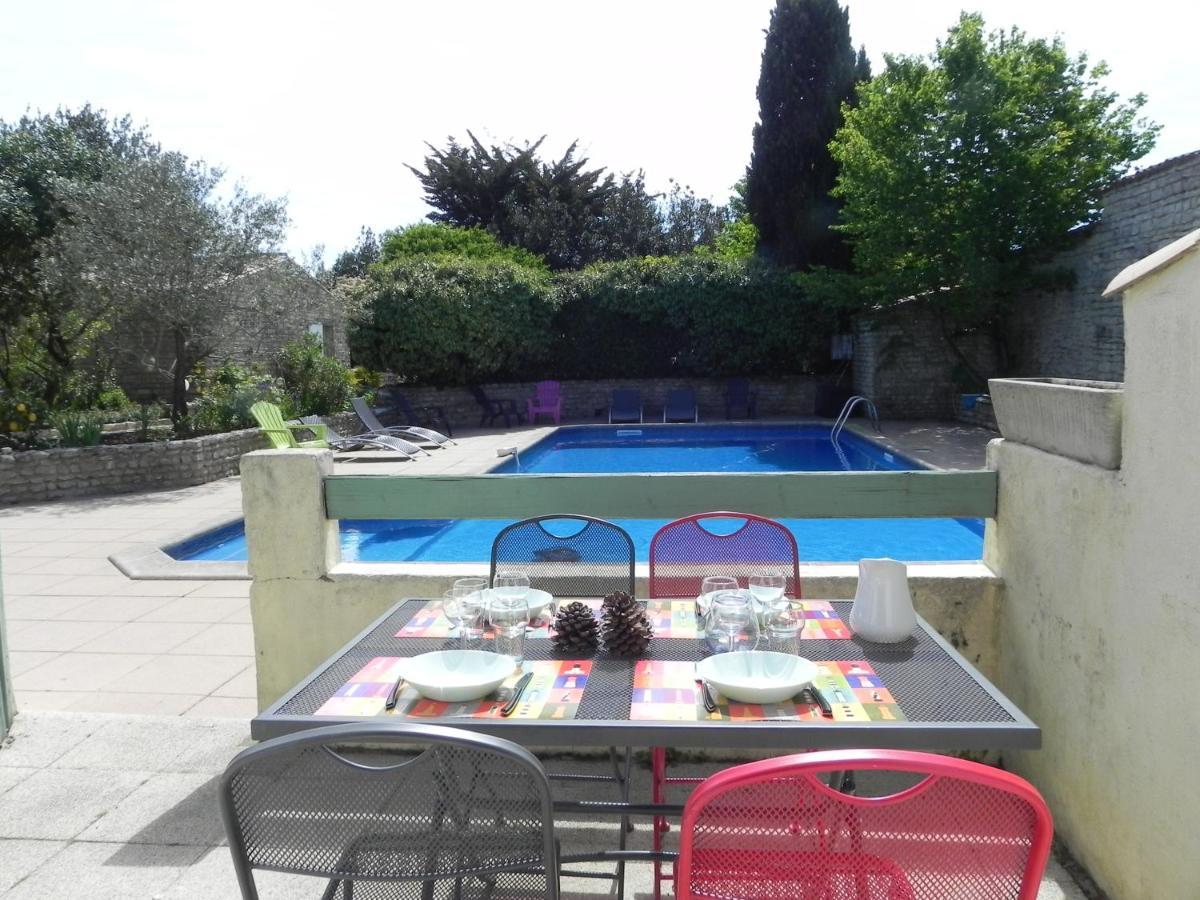 Villa Del Re 3 Face A La Piscine La Flotte Exterior foto